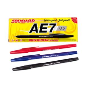 Ballpoint Standard AE-7 1 Pack isi 12 PCS
