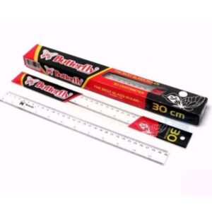 Penggaris Butterfly 30 cm Alat untuk Mengukur