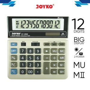 Kalkulator Besar 12 Digit Joyko CC-868 Big Display Kalkulator Dagang