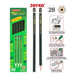 Joyko Pensil 2B P-88 Kemasan 12 Pcs