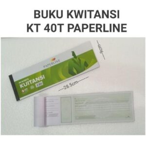 Paperline Buku Kwitansi Sedang (PPL KT 40T)