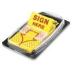 Sign Here (680-9) Sticky Notes Post It tanda tangan - penanda tanda tangan - Gambar 4