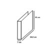 Bindex Ecology Ordner Bindex 717 Folio 75 mm dengan Finger Ring - Gambar 3