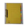 Bantex Cardboard Divider A4 10 Pages 6050 | Pembatas Binder Bantex A4 - Gambar 3