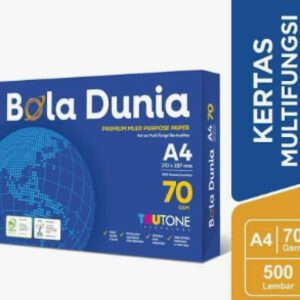Bola Dunia Kertas A4 HVS 70 dan 80 gr (1 ream isi 500 lembar)
