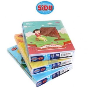 Buku Tulis Sinar Dunia (SIDU) 38, 58 Lembar (Pak 10 Buku) - Buku tulis sekolah