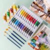 Deli Acrylic Paint / Cat Akrilik 12/24 Warna Kemasan Kotak 12ml EC12 - Gambar 3