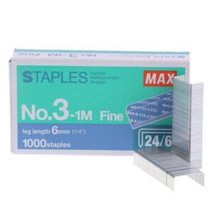 Max Staples No. 3 (24/6) Isi Stapler besar