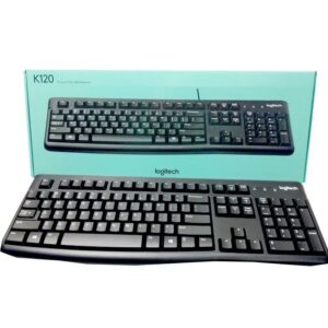 Keyboard Logitech K120 dengan Koneksi Universal untuk Komputer Desktop, Laptop atau Netbook