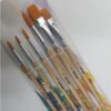 JOYKO Set Kuas Lukis BR-5 dengan 6 Ukuran Berbeda & Bentuk Ujung Beragam Cocok untuk Cat Air dan Akrilik Ideal untuk Pemula dan Seniman - Gambar 3