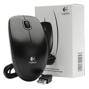 Mouse Logitech Standard (B-100) Mouse Kabel Komputer