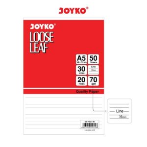 Joyko Loose Leaf A57020 Isi 50 Lembar-Bergaris