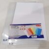 R&R Folder Map L Clear Sleeve A4 Plastik Transparan untuk Penyimpanan Dokumen Praktis dan Ekonomis Pak Isi 12 Pcs - Gambar 3