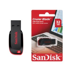 Flash Disk Sandisk Cruzer Blade 32 GB - Penyimpanan Data