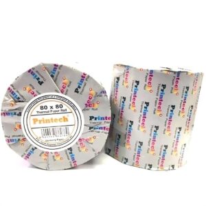 Kertas Kasir Thermal 80 x 80 Printech Kertas Print Kertas Struk Hitam