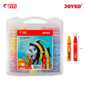 Joyko Krayon 55 Warna Non Toxic