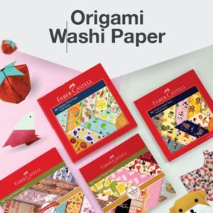 Faber-Castell Kertas Lipat Origami Washi 16 x 16 Motif
