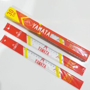 Yamata Penggaris Plastik 30 cm